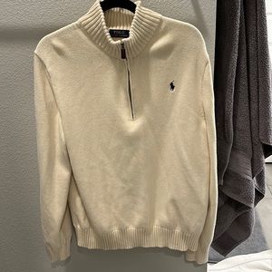Polo Quarter Zip Sweater